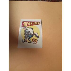 1983 General Mills Zero Heroes Trading Card Sticker Card Vintage #24